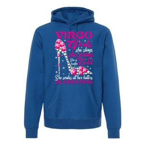 Virgo Like A Boss In Control Diamond Shoes Funny Funny Gift Meaningful Gift Premium Hoodie