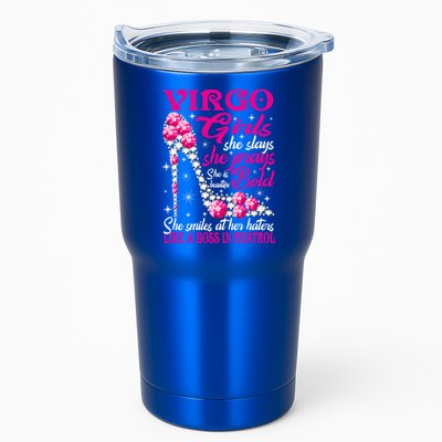 Virgo Like A Boss In Control Diamond Shoes Funny Funny Gift Meaningful Gift Tumbler
