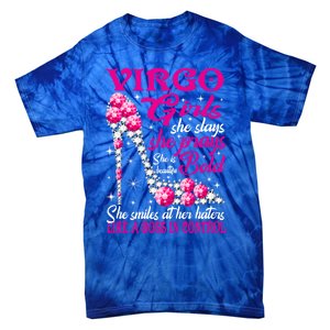 Virgo Like A Boss In Control Diamond Shoes Funny Funny Gift Meaningful Gift Tie-Dye T-Shirt