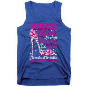 Virgo Like A Boss In Control Diamond Shoes Funny Funny Gift Meaningful Gift Tank Top