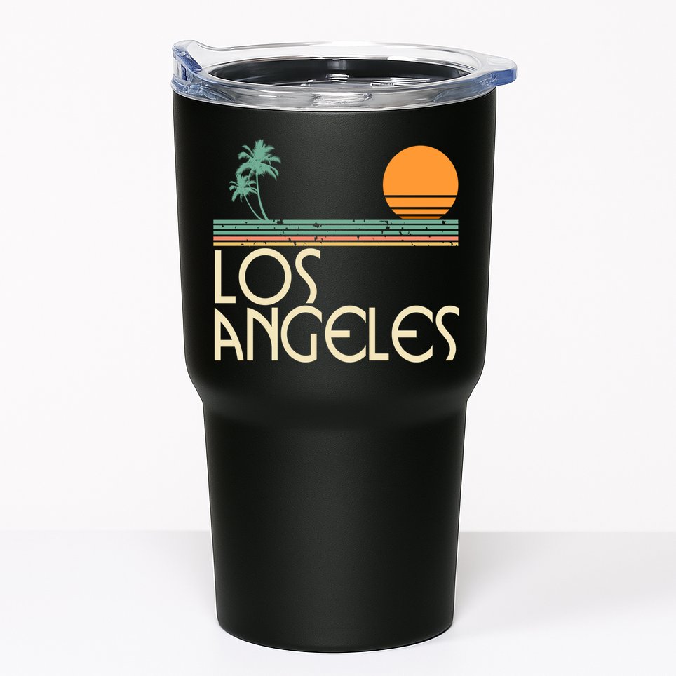 Vintage Los Angeles California Tumbler