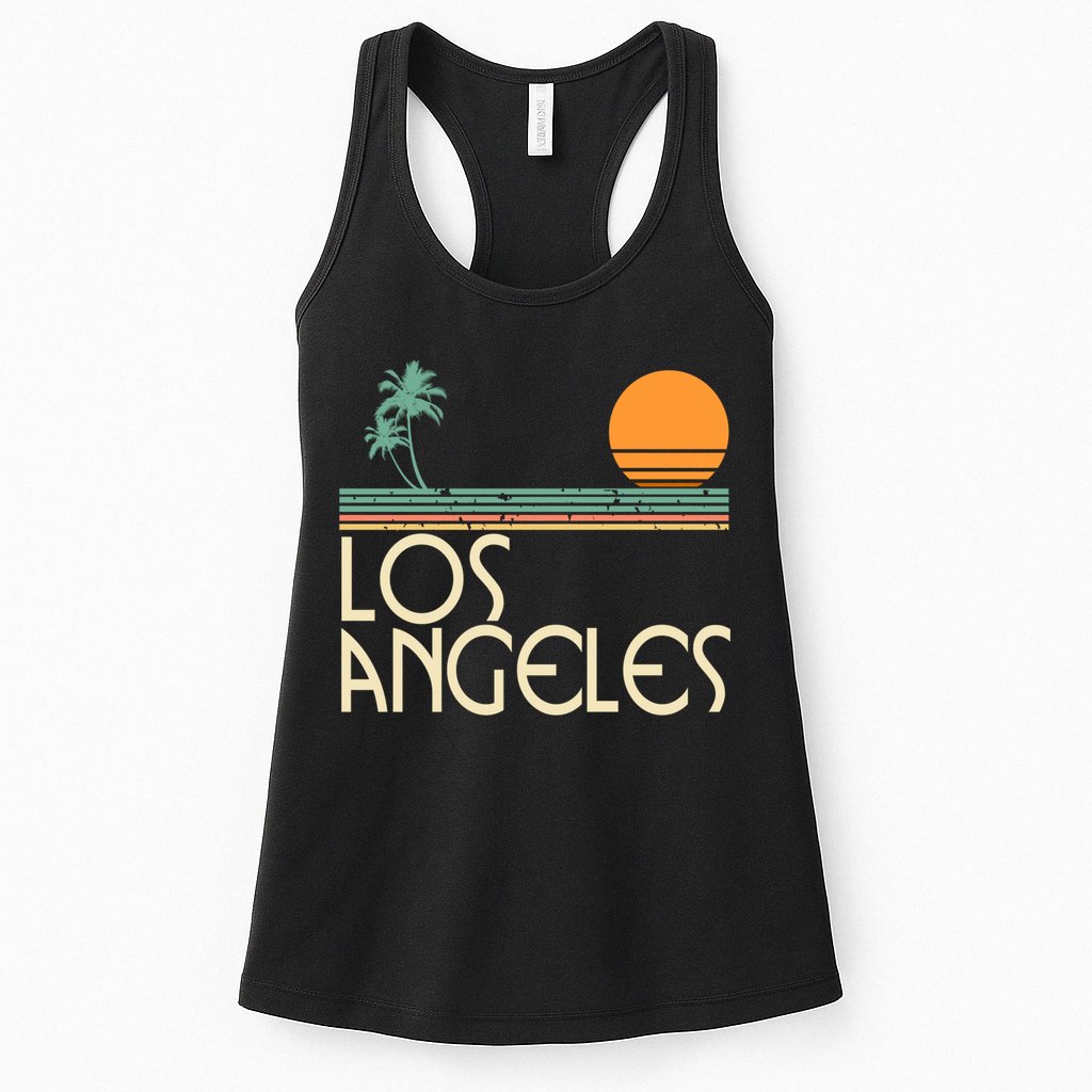 Vintage Los Angeles California Womens Tank Top