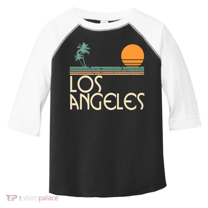 Vintage Los Angeles California Toddler Fine Jersey T-Shirt