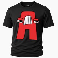 Villain Letter Abc Costume Boys Matching Evil Alphabet Lore Cooling Performance Crew T-Shirt