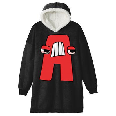 Villain Letter Abc Costume Boys Matching Evil Alphabet Lore Hooded Wearable Blanket