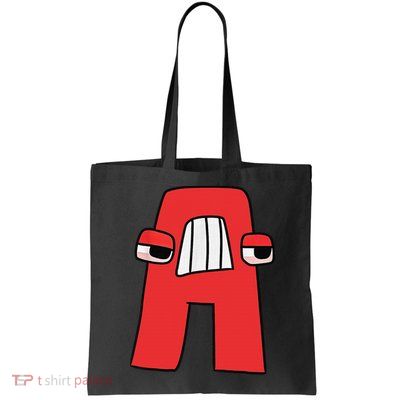 Villain Letter Abc Costume Boys Matching Evil Alphabet Lore Bag