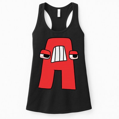 Villain Letter Abc Costume Boys Matching Evil Alphabet Lore Womens Tank Top