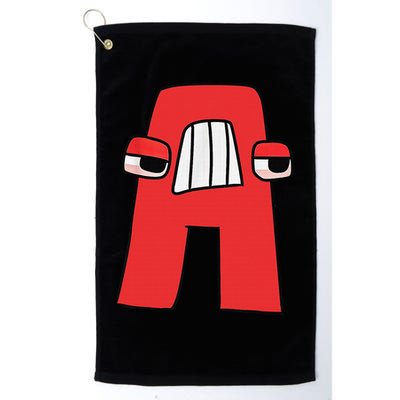 Villain Letter Abc Costume Boys Matching Evil Alphabet Lore Golf Towel