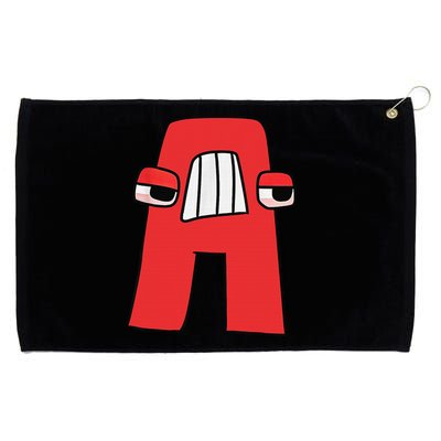 Villain Letter Abc Costume Boys Matching Evil Alphabet Lore Grommeted Golf Towel