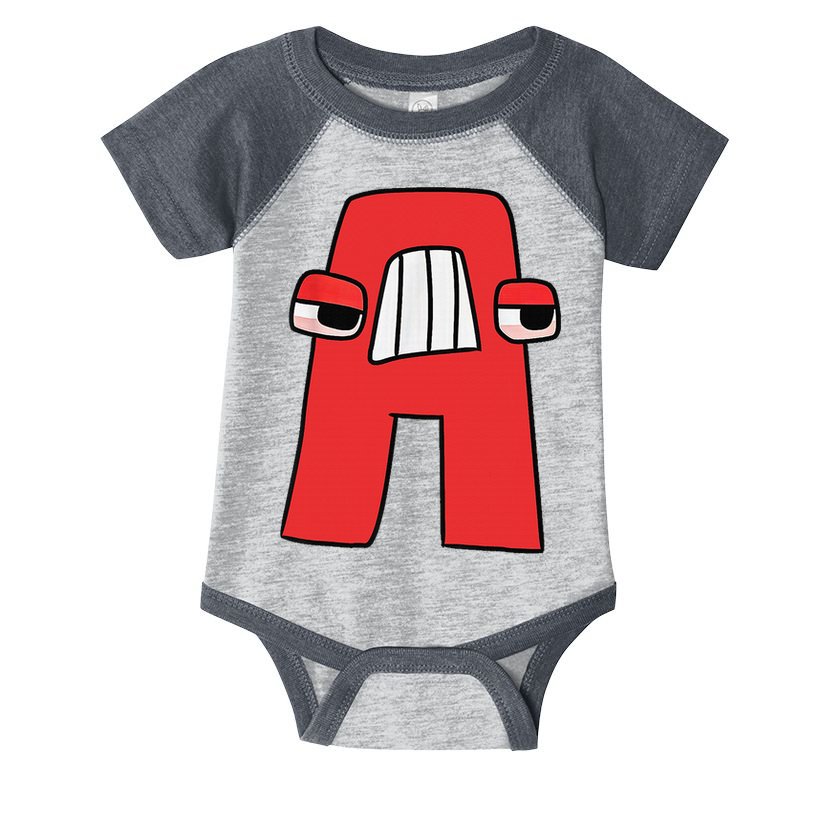Villain Letter Abc Costume Boys Matching Evil Alphabet Lore Infant Baby Jersey Bodysuit