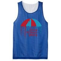 Valentine Love Always Wins Raining Hearts Dripping Umbrella Gift Mesh Reversible Basketball Jersey Tank