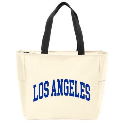 Vintage Los Angeles Zip Tote Bag
