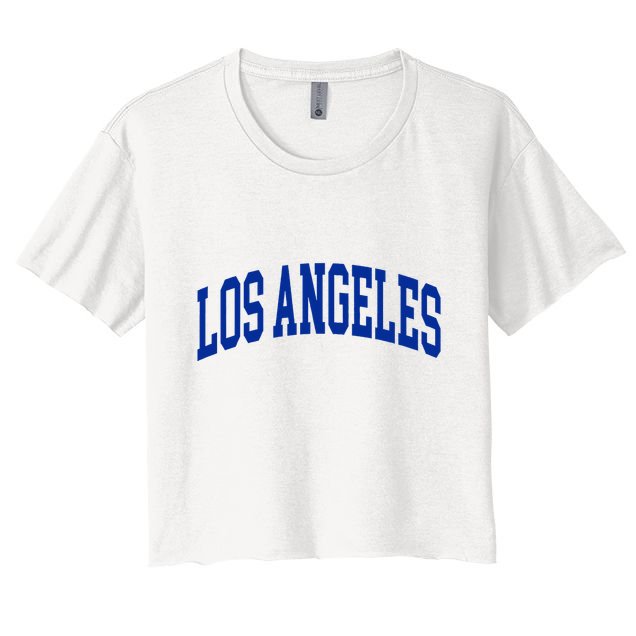 Vintage Los Angeles Crop Top