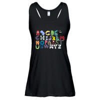 Villain Letter Abc Costume Boys Matching Evil Alphabet Lore Ladies Essential Flowy Tank