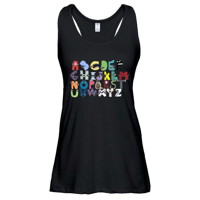 Villain Letter Abc Costume Boys Matching Evil Alphabet Lore Ladies Essential Flowy Tank