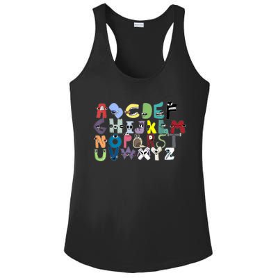 Villain Letter Abc Costume Boys Matching Evil Alphabet Lore Ladies PosiCharge Competitor Racerback Tank