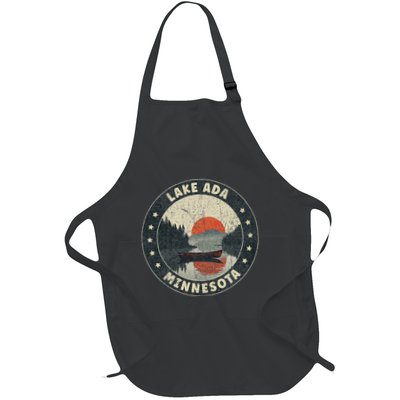 Vintage Lake Ada Minnesota Sunset Apron