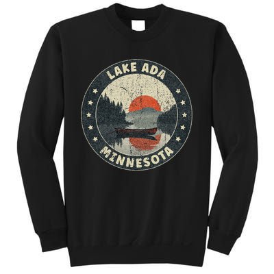 Vintage Lake Ada Minnesota Sunset Sweatshirt