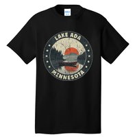 Vintage Lake Ada Minnesota Sunset Tall T-Shirt