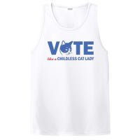 Vote Like A Childless Cat Lady Funny Voting Kamala PosiCharge Competitor Tank