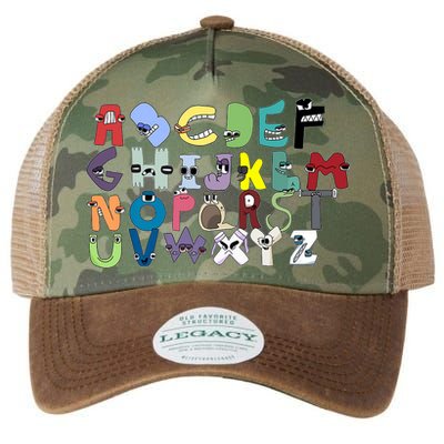 Villain Letter Abc Costumes Matching Evil Alphabet Lore Legacy Tie Dye Trucker Hat