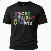 Villain Letter Abc Costumes Matching Evil Alphabet Lore Cooling Performance Crew T-Shirt