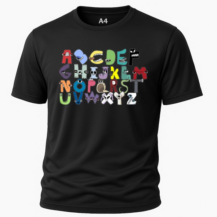 Villain Letter Abc Costumes Matching Evil Alphabet Lore Cooling Performance Crew T-Shirt