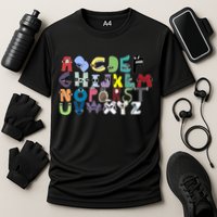 Villain Letter Abc Costumes Matching Evil Alphabet Lore Cooling Performance Crew T-Shirt
