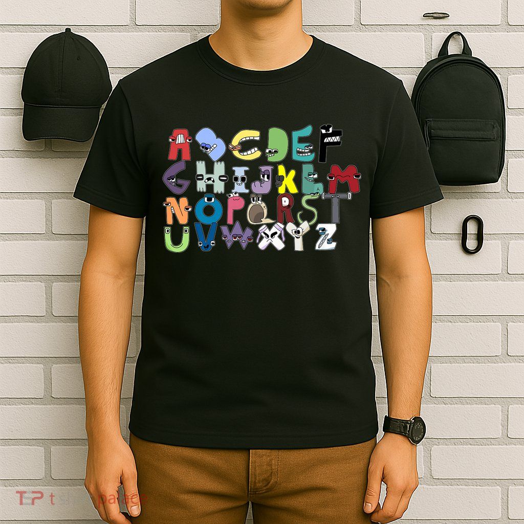 Villain Letter Abc Costumes Matching Evil Alphabet Lore T-Shirt