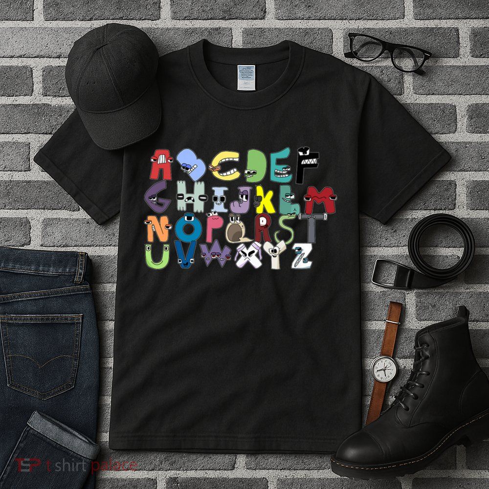 Villain Letter Abc Costumes Matching Evil Alphabet Lore Tall T-Shirt