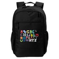 Villain Letter Abc Costumes Matching Evil Alphabet Lore Backpack