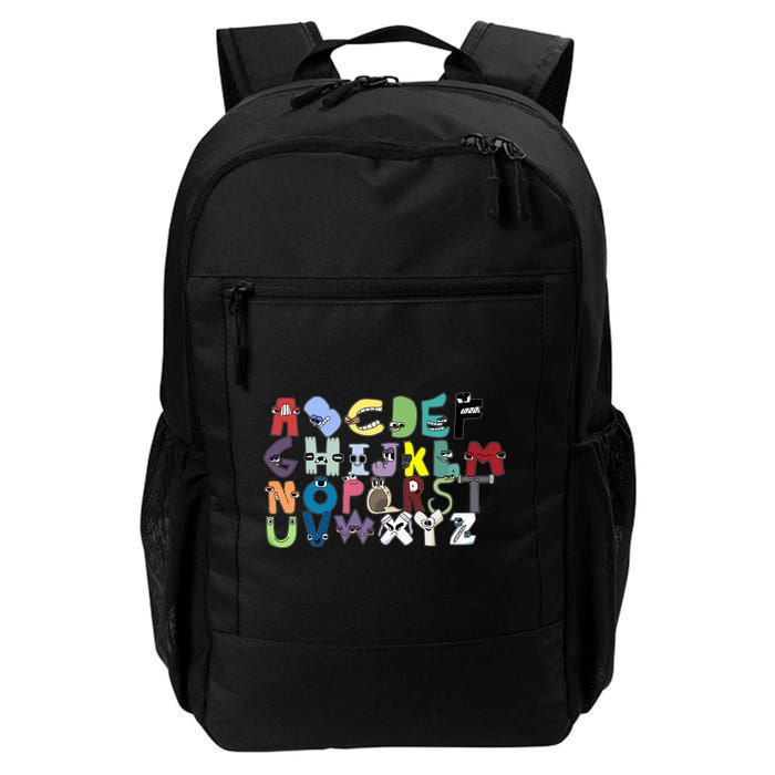 Villain Letter Abc Costumes Matching Evil Alphabet Lore Backpack
