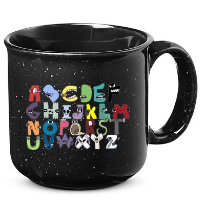 Villain Letter Abc Costumes Matching Evil Alphabet Lore 15oz Campfire Ceramic Mug