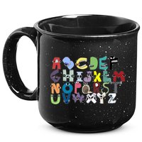 Villain Letter Abc Costumes Matching Evil Alphabet Lore 15oz Campfire Ceramic Mug