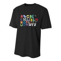 Villain Letter Abc Costumes Matching Evil Alphabet Lore Youth Performance Sprint T-Shirt
