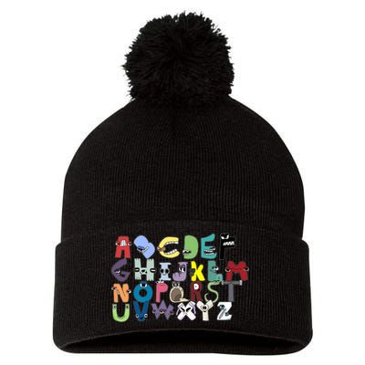 Villain Letter Abc Costumes Matching Evil Alphabet Lore Pom Pom 12in Knit Beanie