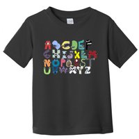 Villain Letter Abc Costumes Matching Evil Alphabet Lore Toddler T-Shirt