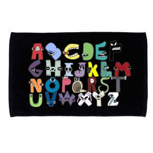 Villain Letter Abc Costumes Matching Evil Alphabet Lore Microfiber Hand Towel