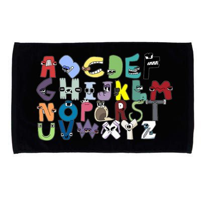 Villain Letter Abc Costumes Matching Evil Alphabet Lore Microfiber Hand Towel