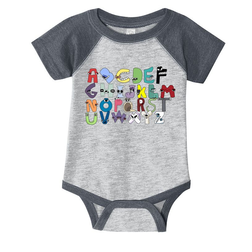 Villain Letter Abc Costumes Matching Evil Alphabet Lore Infant Baby Jersey Bodysuit