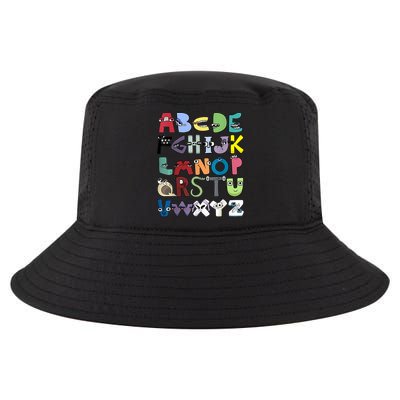 Villain Letter Abc Costume Boys Matching Evil Alphabet Lore Cool Comfort Performance Bucket Hat