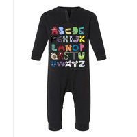 Villain Letter Abc Costume Boys Matching Evil Alphabet Lore Infant Fleece One Piece