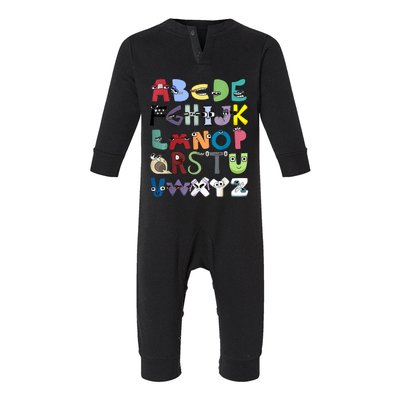 Villain Letter Abc Costume Boys Matching Evil Alphabet Lore Infant Fleece One Piece