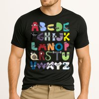 Villain Letter Abc Costume Boys Matching Evil Alphabet Lore Cooling Performance Crew T-Shirt