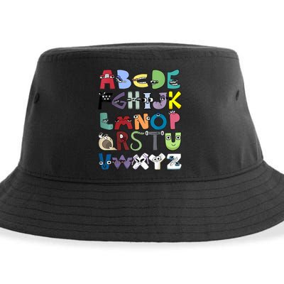 Villain Letter Abc Costume Boys Matching Evil Alphabet Lore Sustainable Bucket Hat