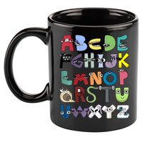 Villain Letter Abc Costume Boys Matching Evil Alphabet Lore 11oz C Handle Ceramic Mug