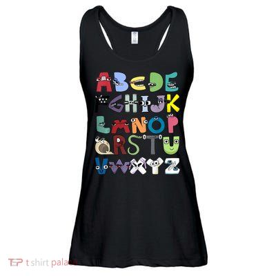 Villain Letter Abc Costume Boys Matching Evil Alphabet Lore Ladies Essential Flowy Tank