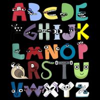 Villain Letter Abc Costume Boys Matching Evil Alphabet Lore Flatbill Hat