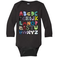 Villain Letter Abc Costume Boys Matching Evil Alphabet Lore Baby Long Sleeve Bodysuit