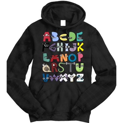 Villain Letter Abc Costume Boys Matching Evil Alphabet Lore Tie Dye Hoodie